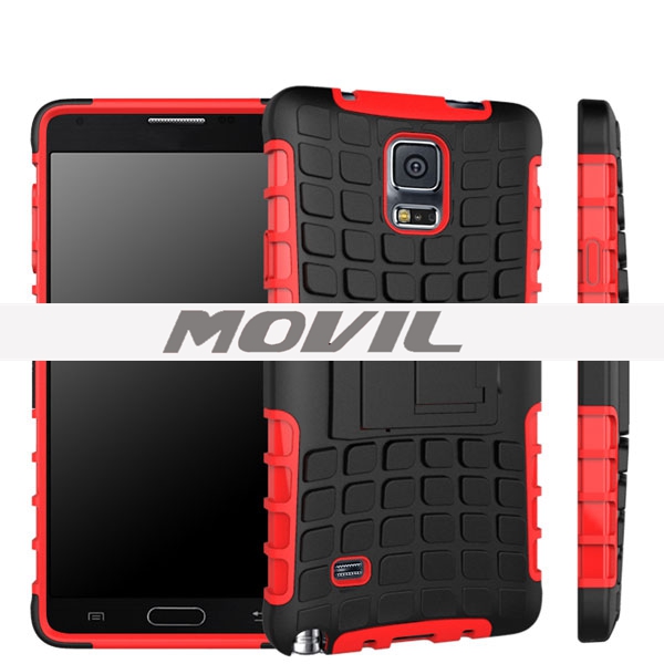 NP-1899 2 en 1 funda para  Samsung Note 4 con soporte-3